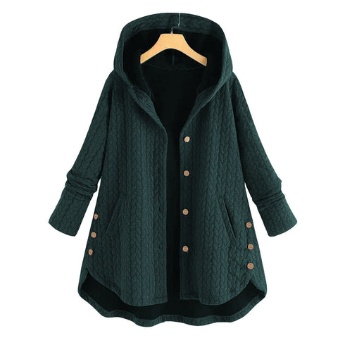 Women Cotton Winter Jacket Long Parka - ROUTINE FASHION